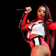 Megan Thee Stallion performs onstage during the EA Sports Bowl on January 30, 2020, in Miami, Florida.
